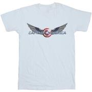 T-shirt Marvel Falcon And The Winter Soldier Captain America Logo