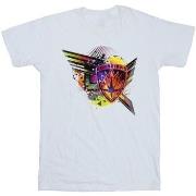 T-shirt Marvel Guardians Of The Galaxy Abstract Shield Chest