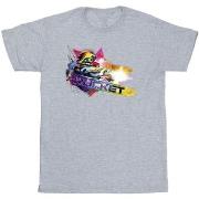 T-shirt Marvel Guardians Of The Galaxy Abstract Rocket Raccoon