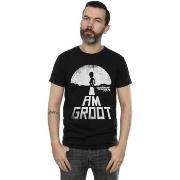 T-shirt Marvel Guardians Of The Galaxy I Am Groot White