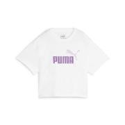 T-shirt enfant Puma GRILS LOGO CROPPED TEE