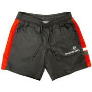 Short enfant Sergio Tacchini Short enfant VERD Noir et Rouge