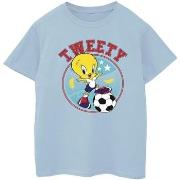 T-shirt enfant Dessins Animés Tweety Football Circle