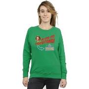 Sweat-shirt Elf World's Best Coffee