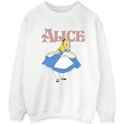 Sweat-shirt Disney Alice In Wonderland Take A Bow