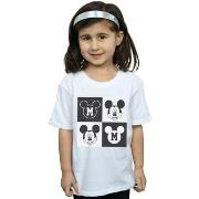T-shirt enfant Disney Mickey Mouse Smiling Squares