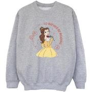 Sweat-shirt enfant Disney Beauty And The Beast I'd Rather Be Reading