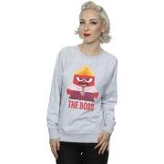 Sweat-shirt Disney Inside Out Anger The Boss