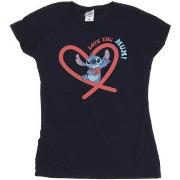 T-shirt Disney Lilo Stitch Love You Mum