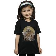 T-shirt enfant Disney The Mandalorian Distressed Warrior