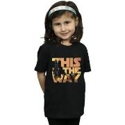 T-shirt enfant Disney The Mandalorian The Way