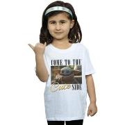 T-shirt enfant Disney The Mandalorian Come To The Cute Side