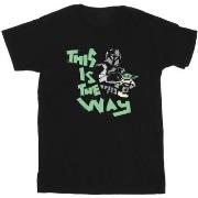 T-shirt enfant Disney The Mandalorian This Is The Way