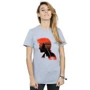 T-shirt Harry Potter Battle Silhouette