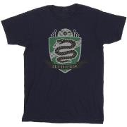 T-shirt enfant Harry Potter Slytherin Chest Badge