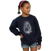 Sweat-shirt enfant Marvel Black Panther Spray Headshot