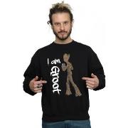 Sweat-shirt Marvel Avengers Infinity War Graffiti Groot