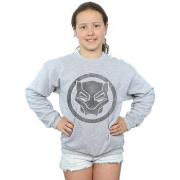 Sweat-shirt enfant Marvel Black Panther Distressed Icon