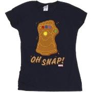 T-shirt Marvel Thanos Oh Snap