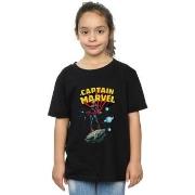 T-shirt enfant Marvel Captain Space Pose