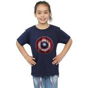 T-shirt enfant Marvel Captain America Wooden Shield