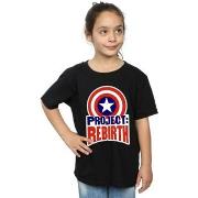 T-shirt enfant Marvel Captain America Project Rebirth