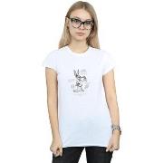 T-shirt Dessins Animés Bugs Bunny Drawing Instruction