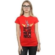 T-shirt Dessins Animés Naughty Is The New Nice