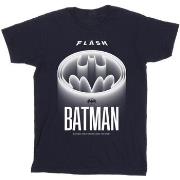 T-shirt enfant Dc Comics The Flash Batman White Logo