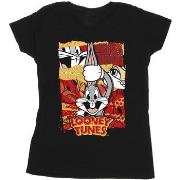 T-shirt Dessins Animés Bugs Rabbit Comic New Year