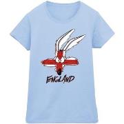 T-shirt Dessins Animés Coyote England Face