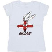 T-shirt Dessins Animés Coyote England Face