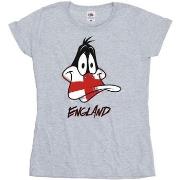 T-shirt Dessins Animés Daffy England Face