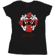 T-shirt Dessins Animés Taz England Face