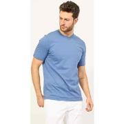 T-shirt BOSS T-shirt à col rond en coton avec logo imprimé