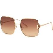 Lunettes de soleil Chopard SCHG30M Lunettes de soleil, Or/Marron, 63 m...