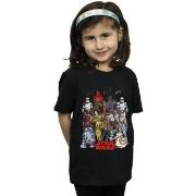 T-shirt enfant Disney The Rise Of Skywalker Character Collage