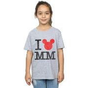 T-shirt enfant Disney Mickey Mouse I Love Mickey