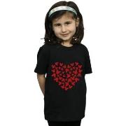 T-shirt enfant Disney Mickey Mouse Heart Silhouette