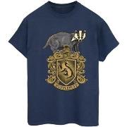 T-shirt Harry Potter Hufflepuff Sketch Crest