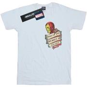 T-shirt enfant Marvel Iron Man Tattoo Journey Breast Print