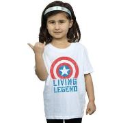 T-shirt enfant Marvel Captain America Living Legend