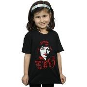 T-shirt enfant Marvel Black Widow Chinese Logo