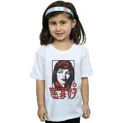 T-shirt enfant Marvel Black Widow Chinese Logo