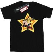 T-shirt Marvel Kawaii Captain