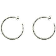 Boucles oreilles Orusbijoux Boucles D'oreilles Moyenne En Argent Créol...