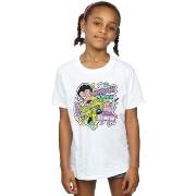 T-shirt enfant Dc Comics Teen Titans Go Knock Knock