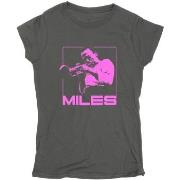 T-shirt Miles Davis Pink Square