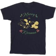 T-shirt enfant Disney Mickey Mouse Merry Kissmas