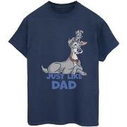 T-shirt Disney Lady And The Tramp Just Like Dad